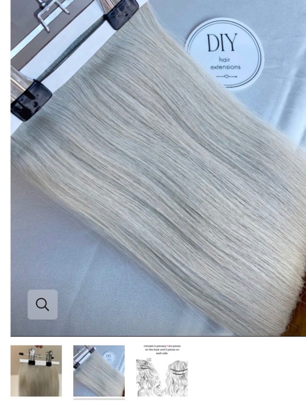 DIY hair extensions